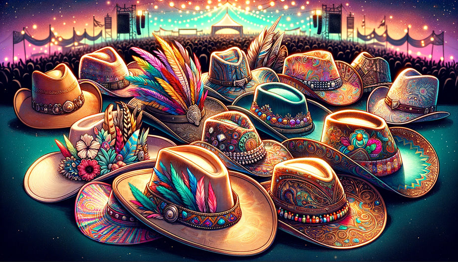 Top festival ready cowboy hats