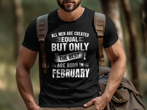 February Birthday Men's T-Shirt,