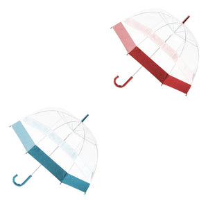 Dome Umbrellas- Clear Bird cage brolly’s random colours