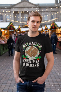 Christmas oatcakes shirt - funny oatcake tee