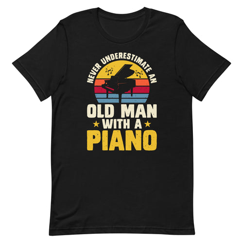 Piano shirt : Ideal gift for a pianist : J and P Hats 