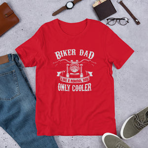 Dad Gift - Biker T Shirt  - J and P Hats 