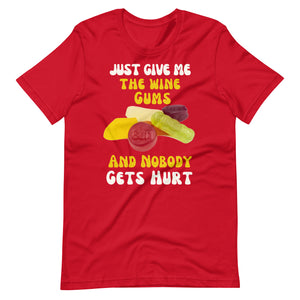 Wine Gums T-Shirt, Funny Sweets Lover Tee