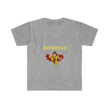 Load image into Gallery viewer, Superdad t shirt - the original Superdad clothing - j and p hats