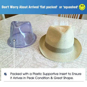 Comhats  Trilby Straw