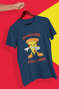 Pizza Vibes T shirt | j and p hats 