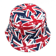 Load image into Gallery viewer, Union Jack Bucket Hat - Bucket Hats | j and p hats