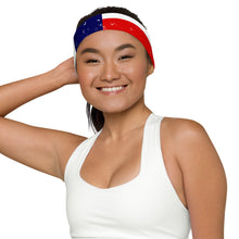 Load image into Gallery viewer, Stars And Stripes Headband, Keep fit  headband yoga headban