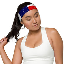 Load image into Gallery viewer, Stars And Stripes Headband, Keep fit  headband yoga headban