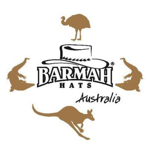 Barmah Hat - 1019 Sundowner Kangaroo Leather Brown-J and p hats -