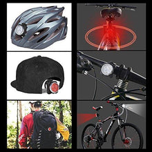 Load image into Gallery viewer, Bike Light Set, Super Bright USB Rechargeable Bicycle Lights - J and p hats Bike Light Set, Super Bright USB Rechargeable Bicycle Lights