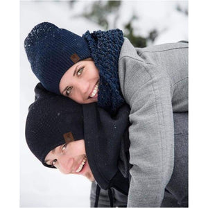 Casual Baggy Beanies for Men or Women Warm Winter Fashion Hats - J and p hats Casual Baggy Beanies for Men or Women Warm Winter Fashion Hats