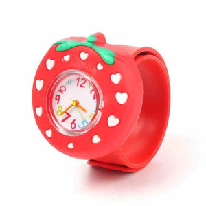 Children's First Watches 3D Cartoon Kids Snap Wrist Watches - J and p hats Children's First Watches 3D Cartoon Kids Snap Wrist Watches