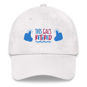 Retirement Baseball Cap - j and p hats 