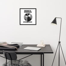 Load image into Gallery viewer, Laurel &amp; Hardy Print Poster Framed - J and P Hats 