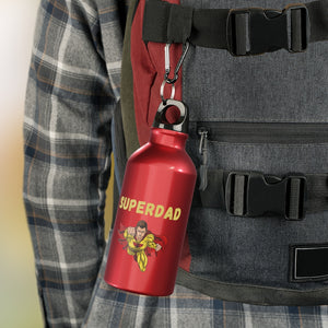 The Superdad gym water bottle