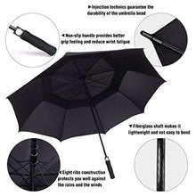 Load image into Gallery viewer, Golf Umbrella Windproof Large 62 Inch, Automatic Open, - J and p hats Golf Umbrella Windproof Large 62 Inch, Automatic Open,