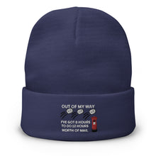 Load image into Gallery viewer, Postman funny Embroidered Beanie Hat | j and p hats 