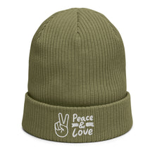 Load image into Gallery viewer, Peace Sign Beanie | j and p hats 