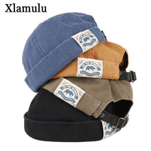 Load image into Gallery viewer, Brimless Summer Fashion Hat - Docker Cap - Skullcap