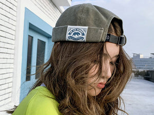 Brimless Summer Fashion Hat - Docker Cap - Skullcap