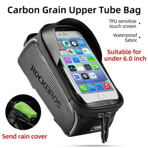 ROCKBROS Bicycle Bag Waterproof Touch Screen 6.5 Phone Case Bike Accessories - J and p hats ROCKBROS Bicycle Bag Waterproof Touch Screen 6.5 Phone Case Bike Accessories