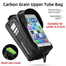 Load image into Gallery viewer, ROCKBROS Bicycle Bag Waterproof Touch Screen 6.5 Phone Case Bike Accessories - J and p hats ROCKBROS Bicycle Bag Waterproof Touch Screen 6.5 Phone Case Bike Accessories