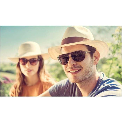 Traditional Genuine Panama hat - Rollable/foldable.-J and p hats -