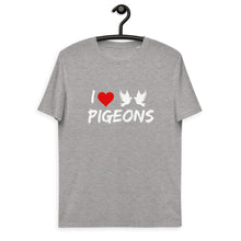 Load image into Gallery viewer, I ❤️Pigeons Funny Slogan T SHIRT | j and p hats