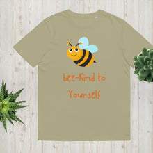 Load image into Gallery viewer, Bee-kind to yourself T shirt | j and p hats 