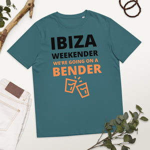 Ibiza weekender funny stag hen party t shirt | J and P Hats