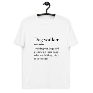 Dog walker definition funny t shirt -J and p hats