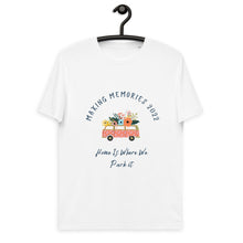 Load image into Gallery viewer, Camper Van T Shirt - Memories T Shirt  J and P Hats