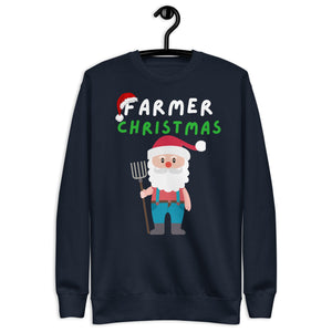 Farmer Christmas sweatshirt | j and p hats 