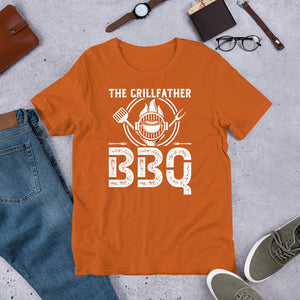 The Grillfather Funny Barbecue T Shirt