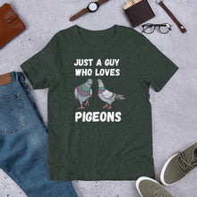 Load image into Gallery viewer, Pigeon Fanciers Printed T Shirt | j and p hats 