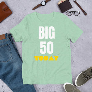 50th Birthday gift   Printed T Shirt | j and p hats 