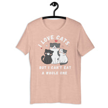 Load image into Gallery viewer, I love cats but can’t eat a whole one | j and p hats 