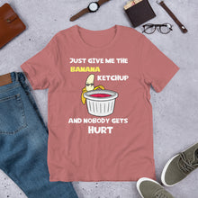 Load image into Gallery viewer, Banana Ketchup t shirt | j and p hats 