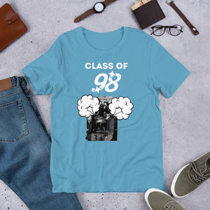 Steam Engine enthusiasts printed t shirt class 98 | j and p hats 