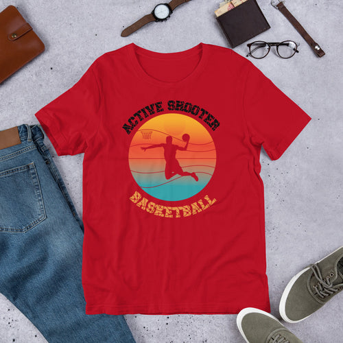 Active Shooter Basketball t shirt | j and p hats 